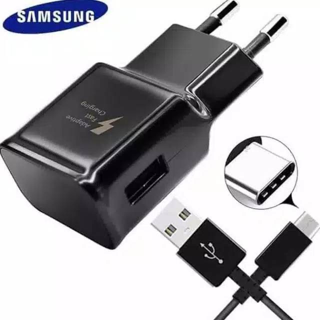 SAMSUNG S10+ CHARGER ORIGINAL FAST CHARGING GARANSI 1 BULAN