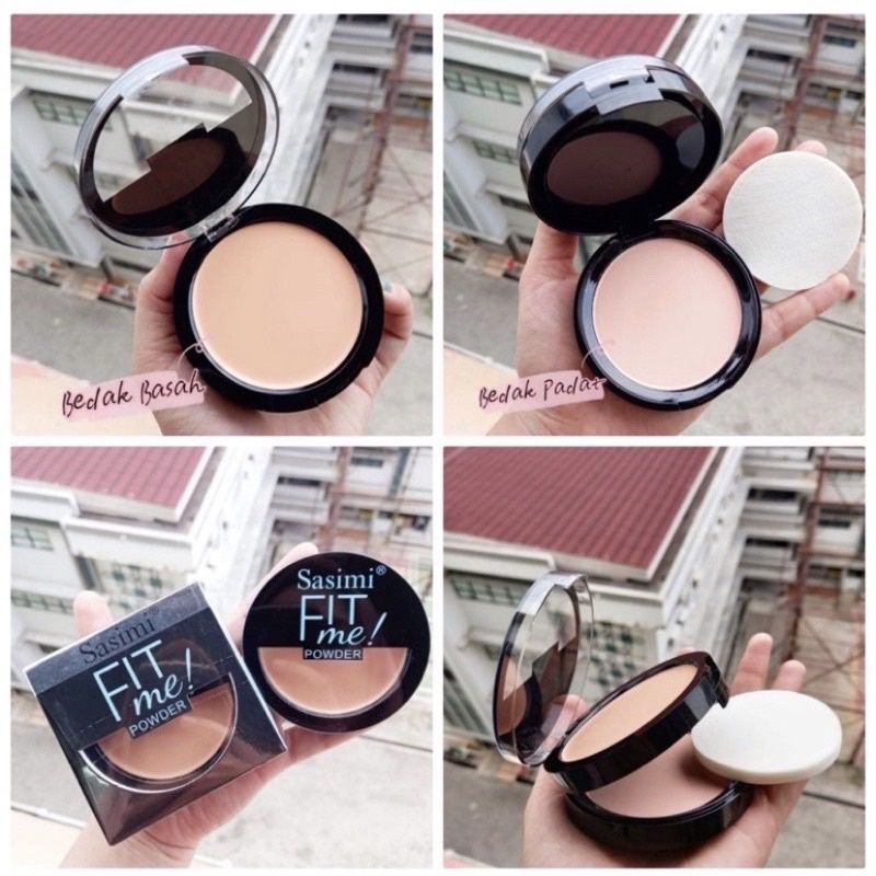 [Per Pc] Bedak Sasimi Fit Me 2in1 Compact Powder