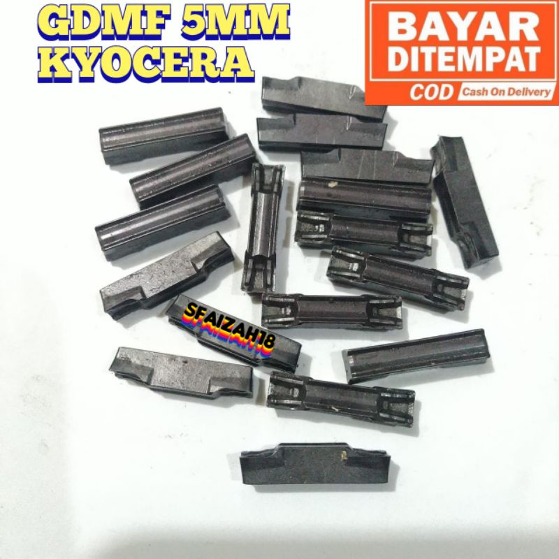 Insert potong bekas murah  GDMF 5mm KYOCERA