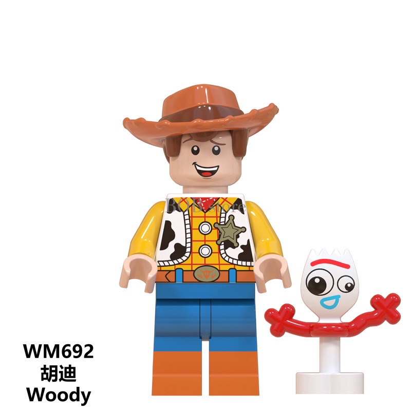 Mainan Balok Bangunan MINI Figure Lego Toy Story 4 Untuk Anak