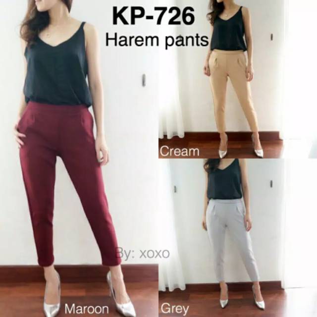 M-4L CELANA PANJANG WANITA CELANA SCUBA PANTS CELANA PENSIL MURAH BAGGY PANTS