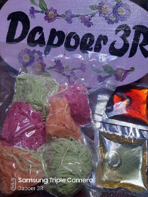 Sachet Transmetz Kombinasi 15 Kemasan Masker Aksesoris Cookies 8x9 Cm