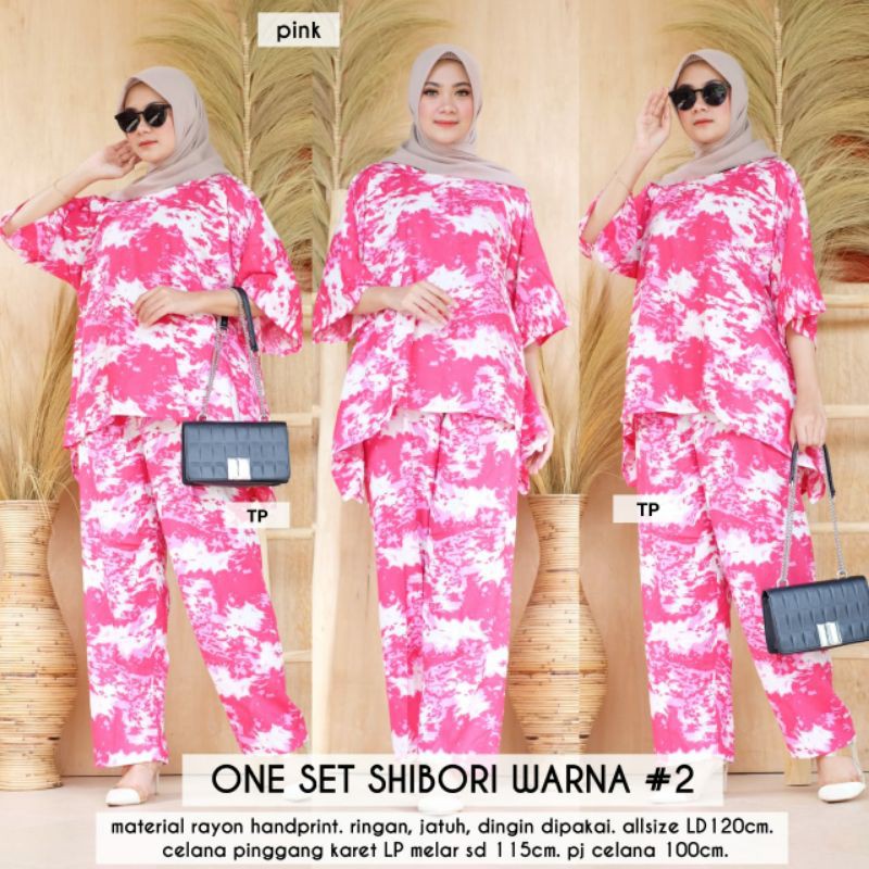 One Set Shibori Warna #2