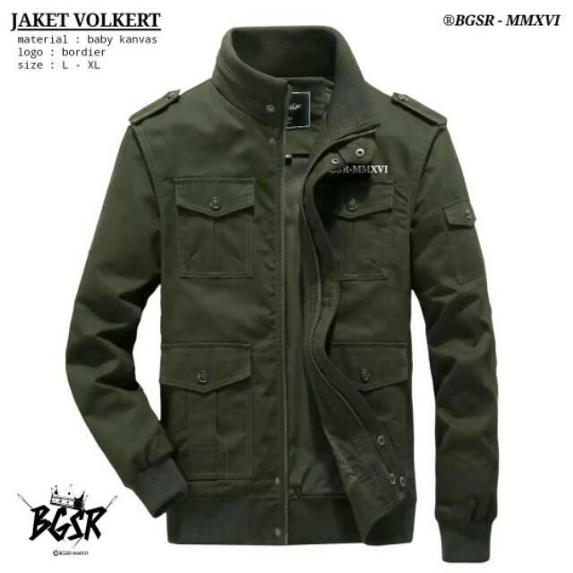 Jaket pria bgsr volkert model terbaru dan terhits original product