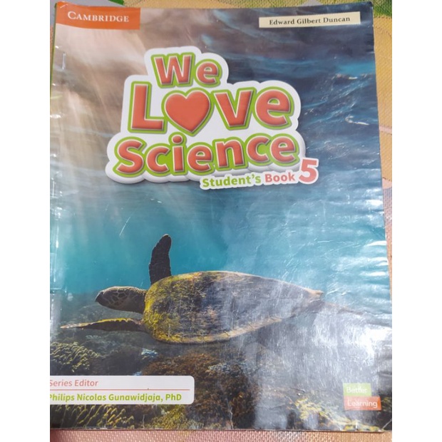 Buku we love Science 5 Cambridge