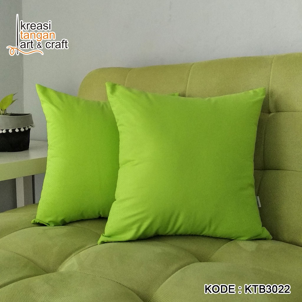 SARUNG BANTAL SOFA Polos 30x50, 40x40, 45x45, 50x50, 60x60, 70x70 Dark KTB3022