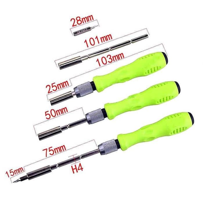 Aisilin Obeng 32 in 1 Magnetic Screwdrivers Repair Tool for Smartphone