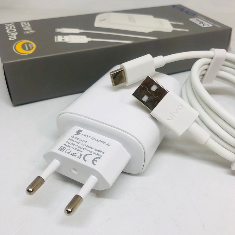 CHARGER VIVO X60Pro NEW FAST CHARGING MICRO TYPE C