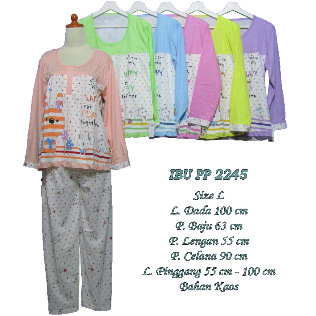 ELYSIANA STORE I Baju  Tidur  Wanita Dewasa  DPP 2245 