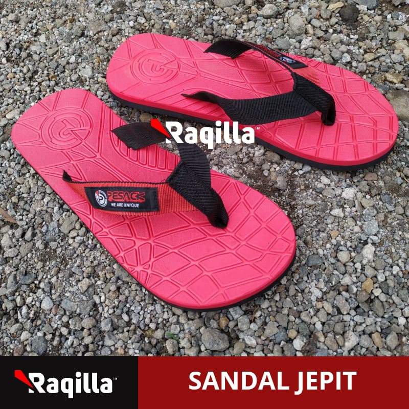 Sandal Gunung Merah sandal jepit pria motif emboss cetak timbul