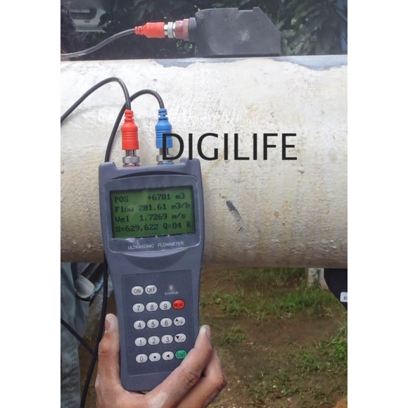 

Ready Stock Ultrasonic Flow Meter 50-700mm TDS100H M2 Portable TDS-100H Water