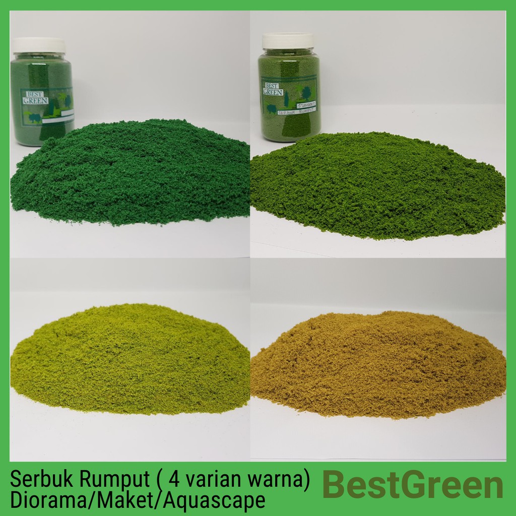 SERBUK RUMPUT MAKET MINIATUR DIORAMA