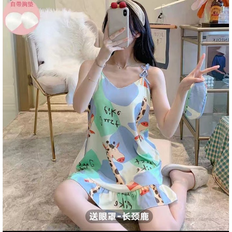 BUENO CREED - Daster Tidur Wanita Velona-New giraffe