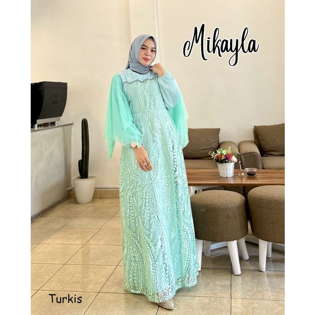 MIKAYLA gamis kondangan gamis lebaran wisuda bridemaid