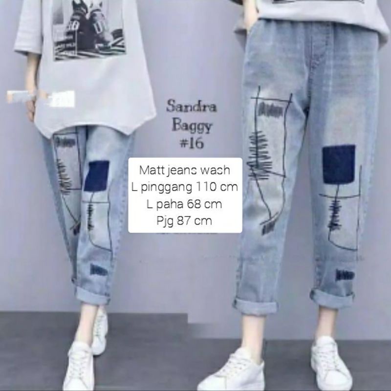 Celana baggy // baggy pants // celana baggy pants jeans