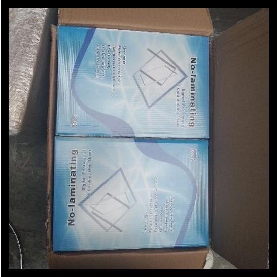 

TERLARIS KERTAS PVC ID CARD INSTAN, 10 SET TERLARIS
