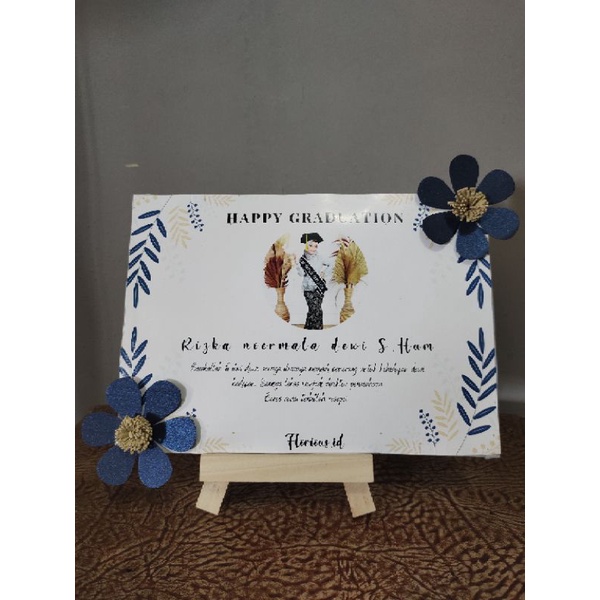 PAPAN BUNGA MINI/ PAPAN UCAPAN/ KADO WISUDA
