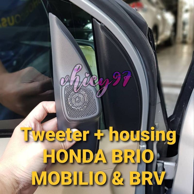 Housing Tweeter + Speaker Embassy Crossover Plug N Play 100% Honda Brv Mobilio Brio tipe S Satya E C