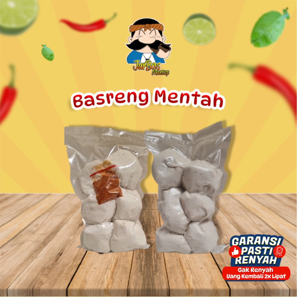 Basreng Mentah ( Baso goreng mentah)