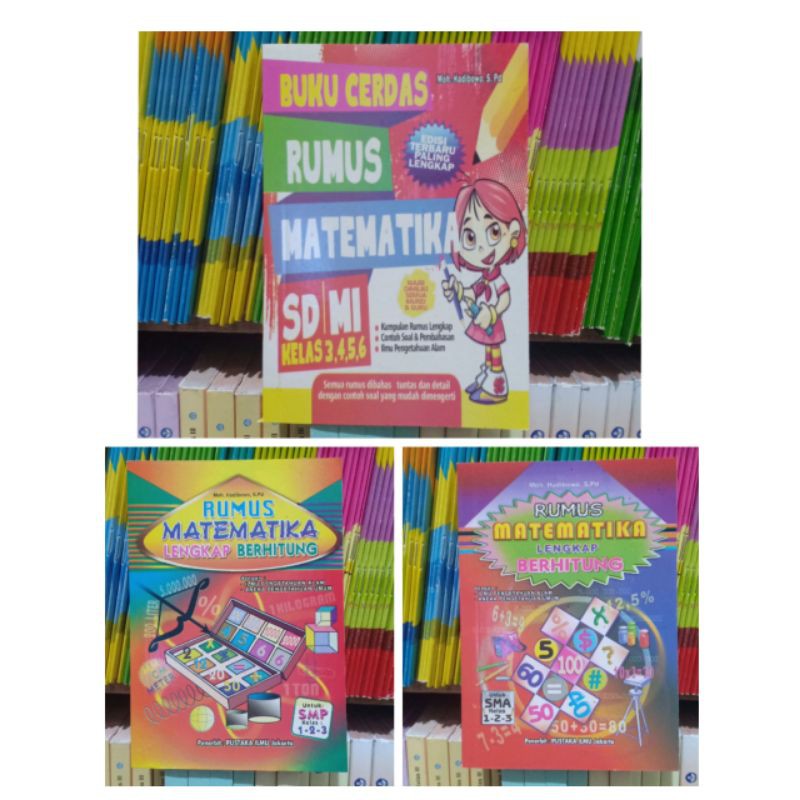 Buku Rumus Matematika untuk SD, SMP, SMA