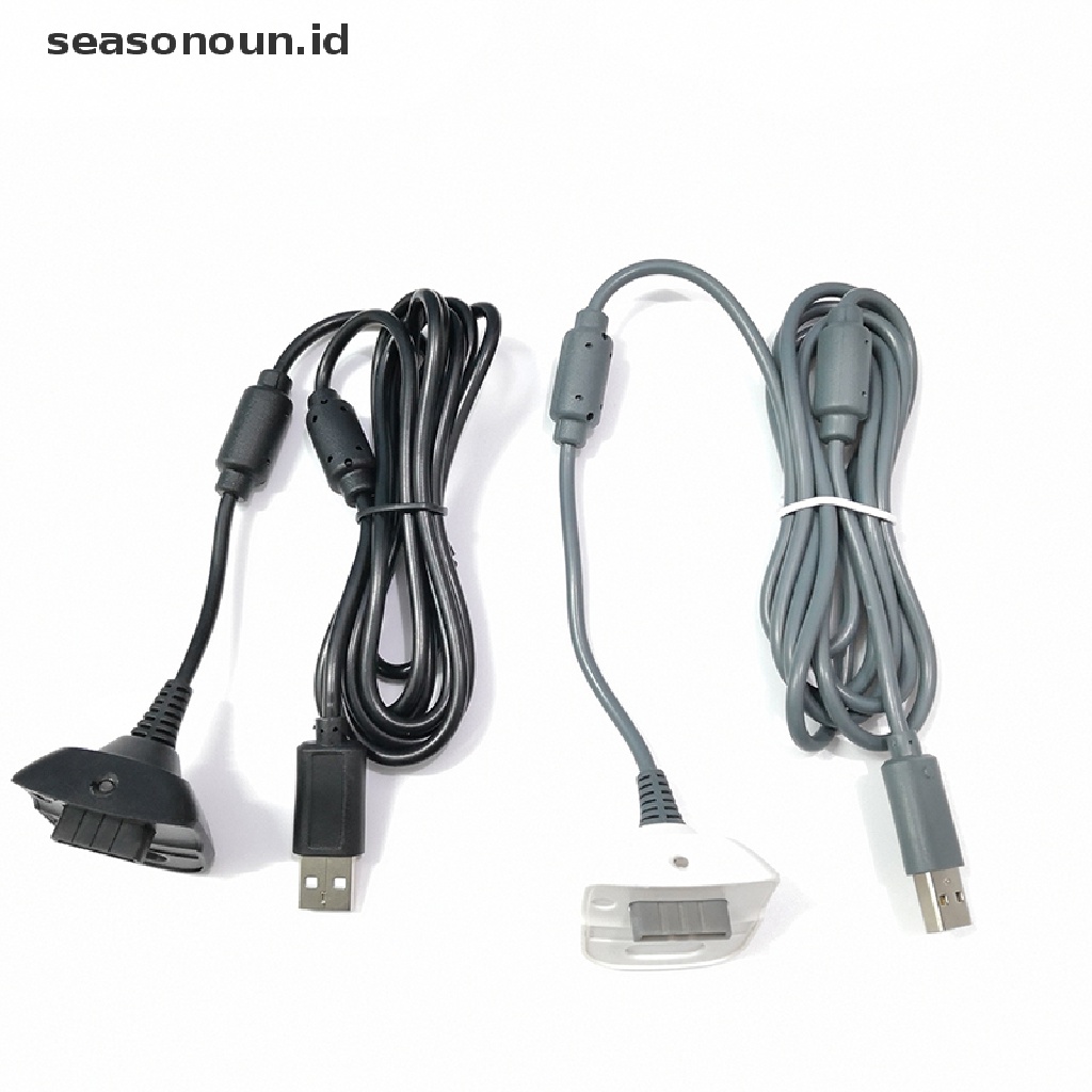 【seasonoun】 High Quality USB Charging Charger Cable Cord for XBOX 360 Wireless Controller .