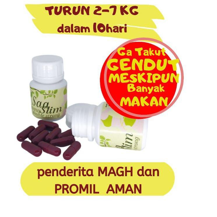 AdAz, Saa jamu slim double strong PENEKAN NAFSU MAKAN pelangsing badan langsing diet sehat jestham e