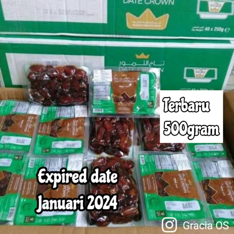 

Kurma Khalas Date Crown Thermo ORIGINAL 500 gram dan 250 gram