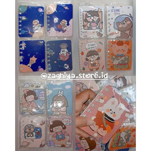 

mini notes buku mini gemoy