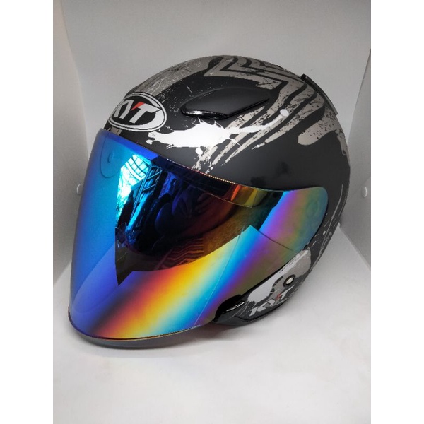 KYT Djmaru original motif venom visor iridium KYT Dj maru