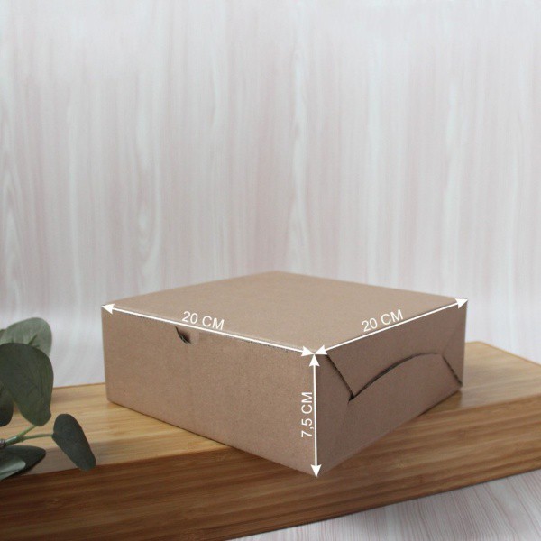 

Kardus Cake Kotak Dus Die Cut Dus Packaging Box Hampers Dus Gift Box Hampers Uk. 20 x 20 x 7.5 cm