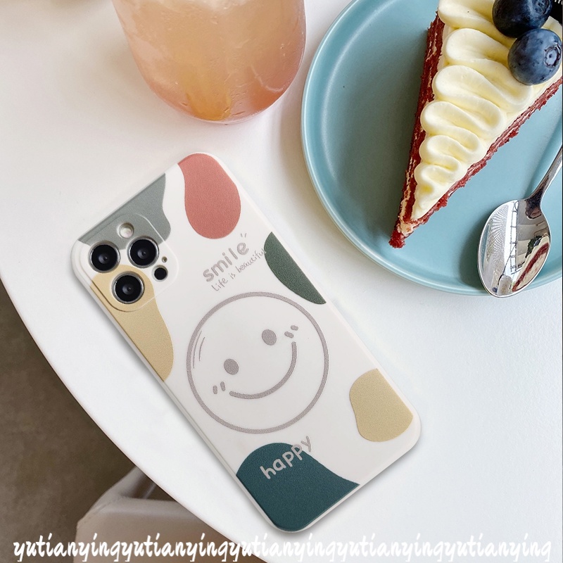 Soft Case Bahan Tpu Motif Happy Smile Tahan Banting Untuk Infinix Smart 5 Hot 10 Play 6 11 Play 11 11 11 10S 10T Note 8