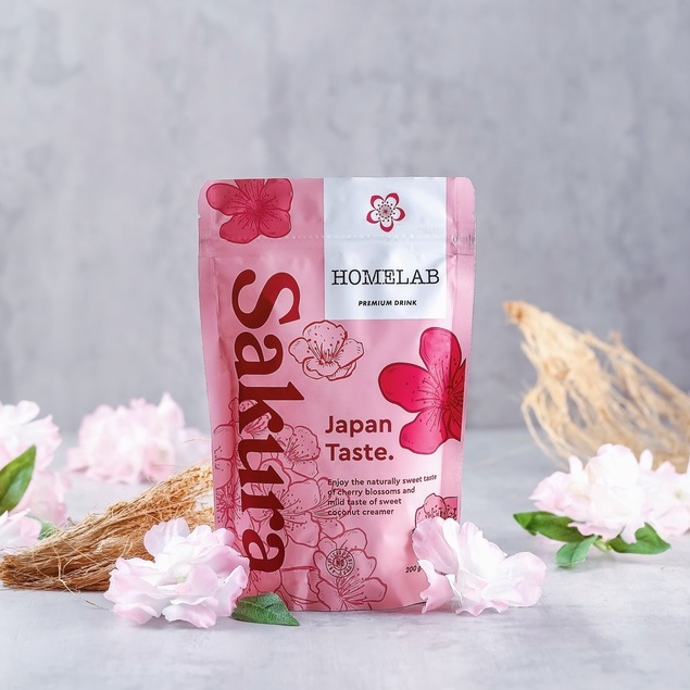 

Bubuk Minuman Sakura Latte Premium Powder 200G hos
