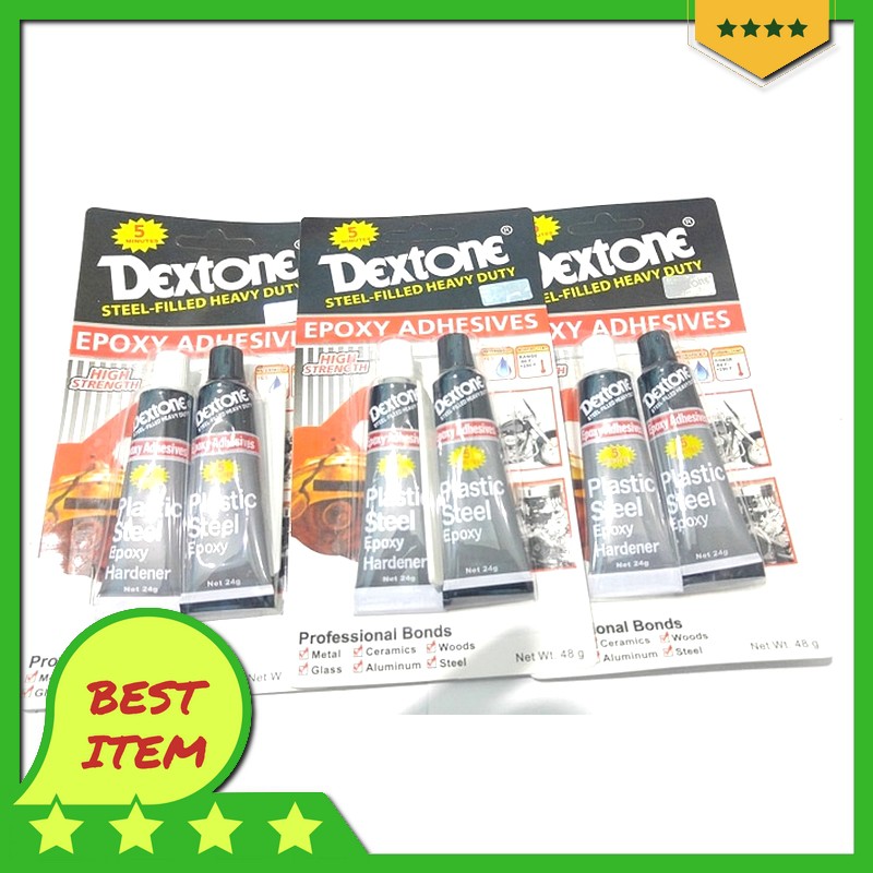 

perekat / lem dextone 5 menit murah berkualitas
