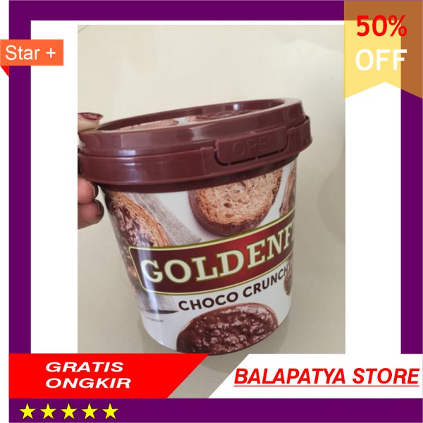 

HOT PROMO !!! MURAH GOLDENFIL CHOCO CRUNCHY Selai coklat krunci 1 Kg