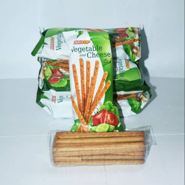 Biskitop Vegetable and Cheese Stick 60gr