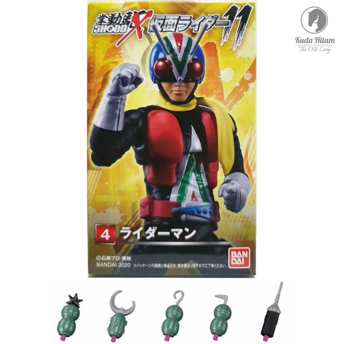 Shodo-X Kamen Rider 11 Kamen Rider Man Riderman