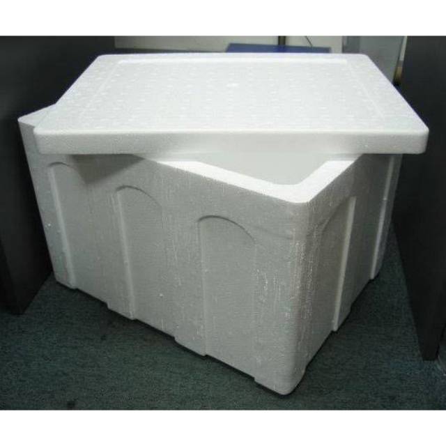 Styrofoam Box Isi 9 Kg Ukuran 34cm X 25cm X 27,5cm Khusus Gojek Grab