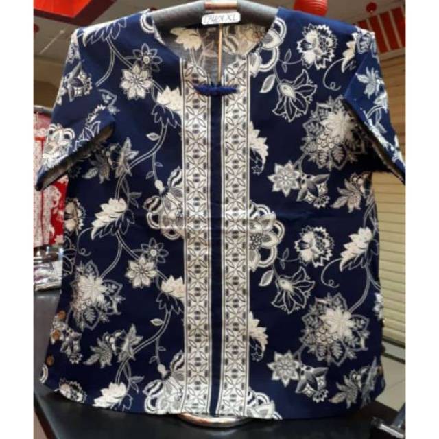 Blouse Atasan Batik  Wanita XL Bigsize Cheongsam Jumbo 