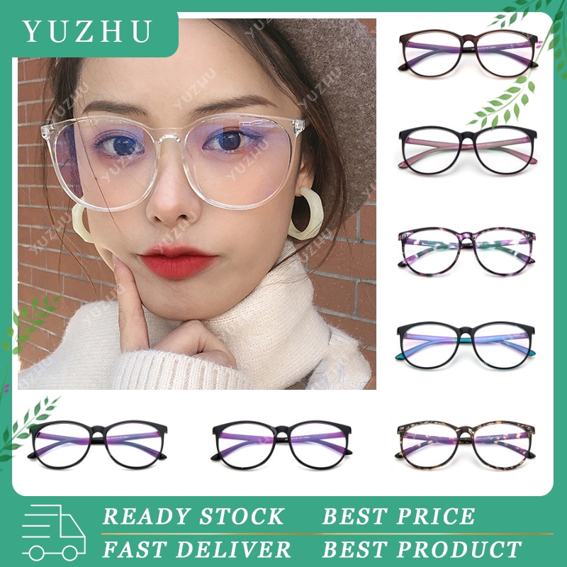 (YUZHU) Ready Stock Kacamata Anti Radiasi Wanita Kacamata Gaya Wanita Aksesoris Fashion