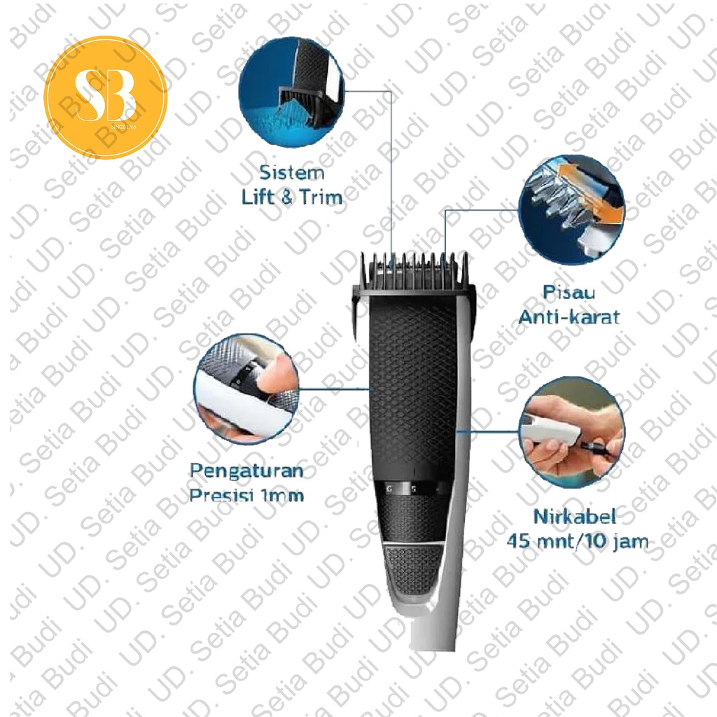 Alat Cukur Philips Beard Trimmer BT 3206