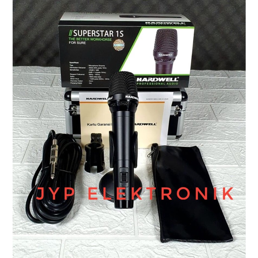MIC KABEL HARDWELL SUPERSTAR 1S  / SUPERSTAR1S ORIGINAL