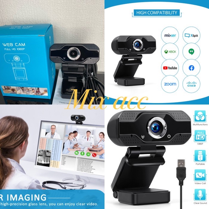 USB Webcam Camera 720P/1080P With Microphone Full HD Web cam For Computer PC Laptop Conference Web Camera