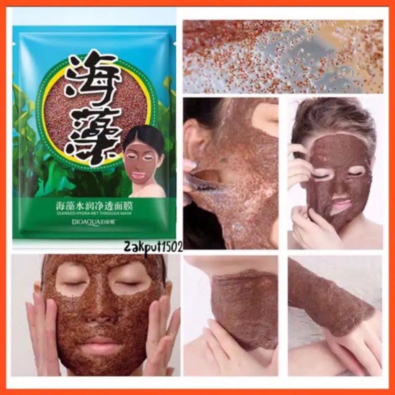Masker Rumput Laut Bioaqua