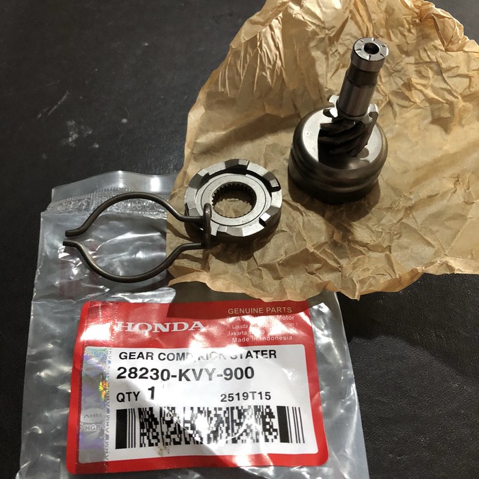 ORI : Pinion / Gigi Selah / Kick Starter Beat Karbu Honda KVY (Aneka-1969)