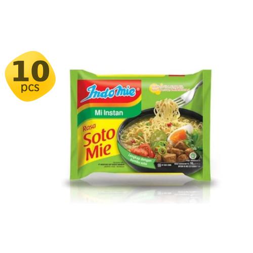 SB Collection Indomie Goreng, soto, ayam bawang, kari 10pcs