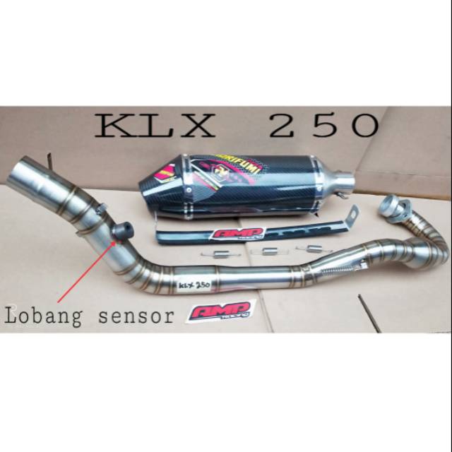 Knalpot Norifumi karbon pnp Kawasaki KLX 250 - D'tracker 250