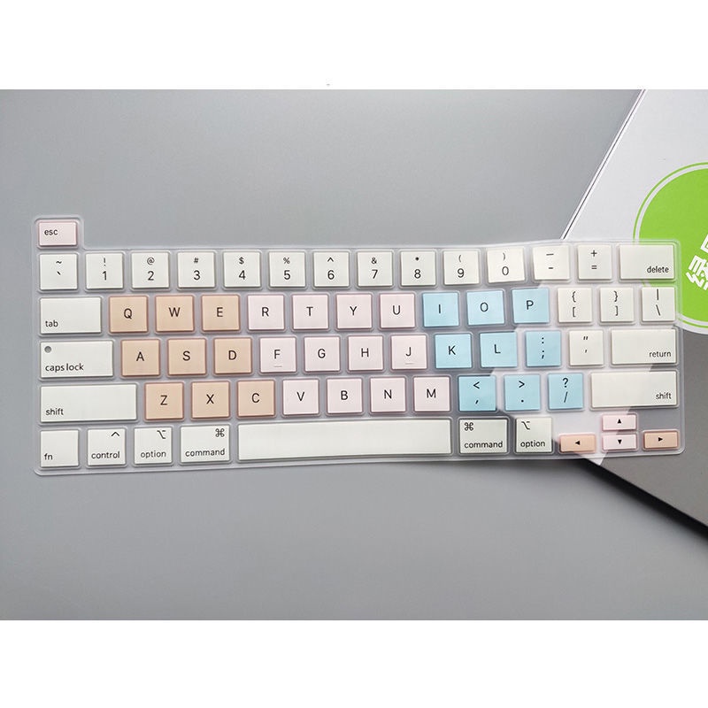 Cover Pelindung Keyboard MacBook Pro 13.3 '' 16.1 '' 2020 A2289 A2251 A2141 Motif Kartun Bahan Silikon