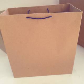 Paper Bag 40X12X40 Cm | Tas Kertas Cokelat | Shopee Indonesia