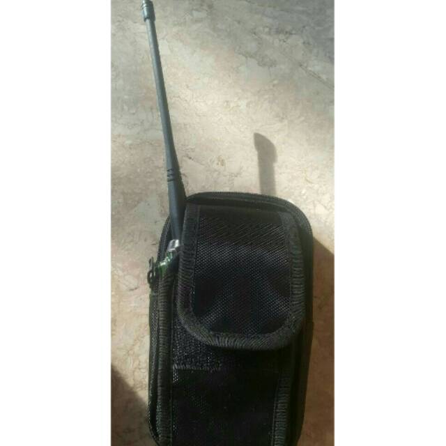Sarung double ht baofeng, hp prince, hp brancode, hp android 5,5"