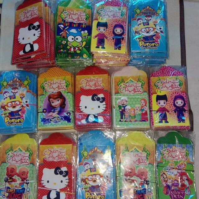 

Angpao lebaran karakter lucu